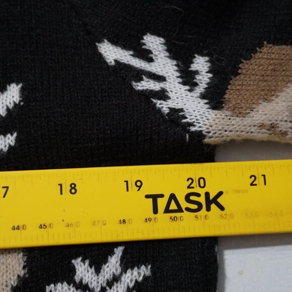 Happy Holidays Urban Heritage Ladies Size Large Bah Humbug Festive Sweater - Picture 10 of 12